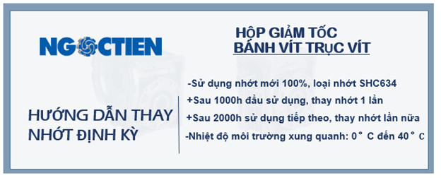 Hộp số giảm tốc bánh vít vỏ nhôm LIMING NEOFM30-NEOFM70 (NEOVM) 15 49da6cf8f30b07555e1a