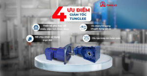 Ưu điểm của motor giảm tốc TungLee