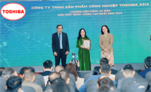 vinh danh dong co hieu suat toshiba ie3 nam 2024