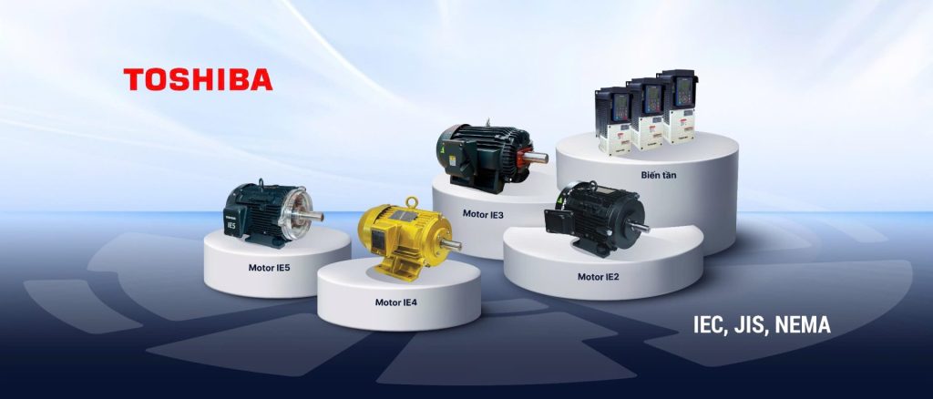 banner toshiba 1 thay thế động cơ 3 pha