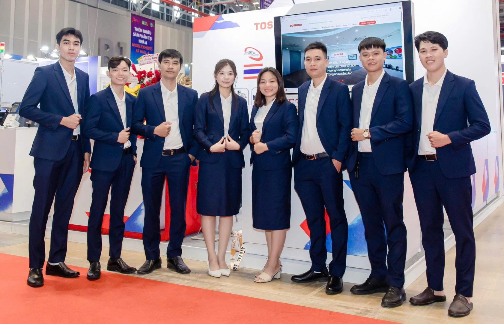 Toshiba X Ngọc Tiên Tại Vietnam ETE & Greenergy Expo 2025