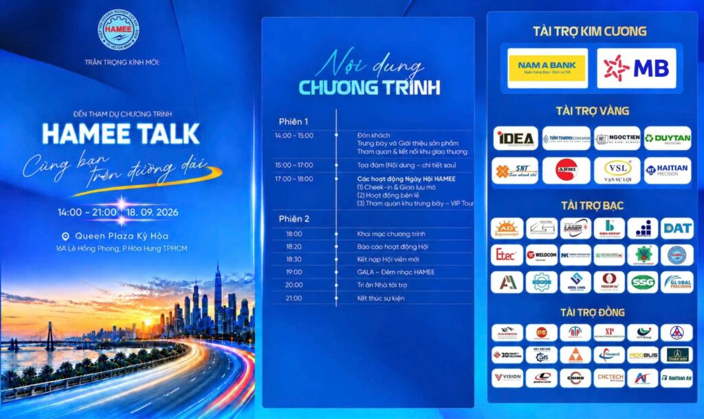 ngọc tiên đồng hành cùng hamee talk trong ngành cơ khí điện